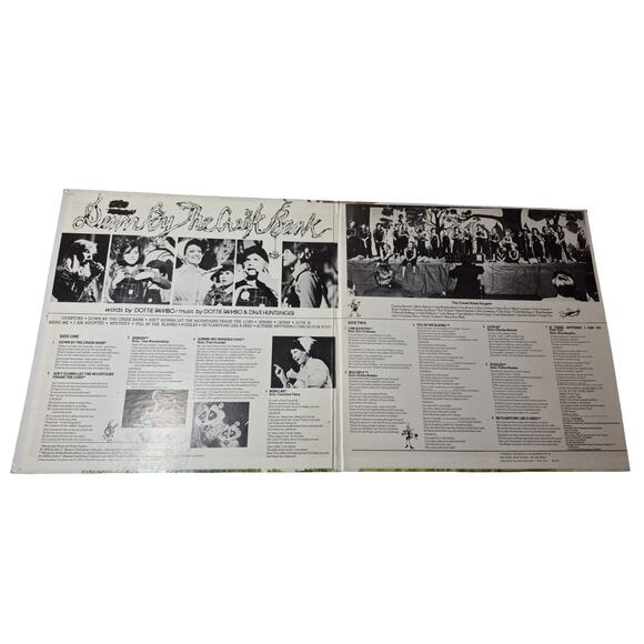 Dotti Rambo's Down by the Creek Bank Vinyl Record & Childrens Music Workbook VTG - Picture 3 of 6